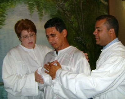 Baptism of Jamiro Souza